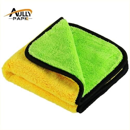 40cmx40cm 800gsm Super Thick Plush Microfiber Car Cleaning Cloths Car Care Microfibre Wax Polishing Detailing Towels