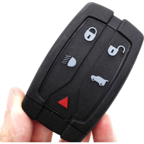 HKCYSEA 4+1 Buttons Smart Card Remote Car Key 315/433MHZ with 46 Electronic Chip for Land Range Freelander 2