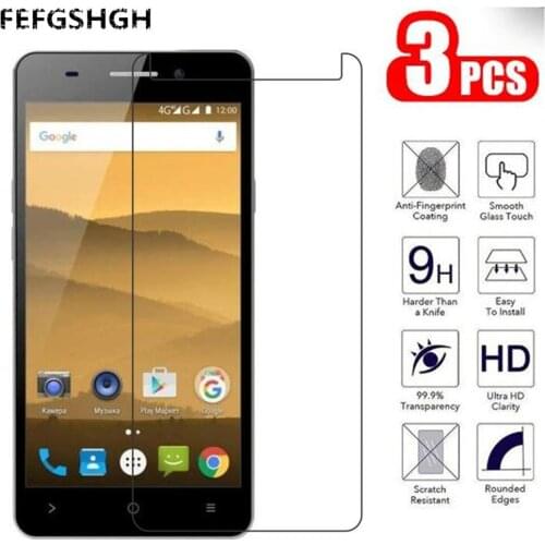 2.5D 9H Tempered Glass For Highscreen Power Five EVO Screen Protector Glass On Highscreen Power Five EVO Protective Film Glass
