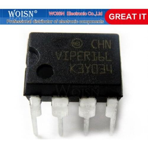 1pcs/lot VIPER16LN VIPER16L VIPER16HN VIPER16H VIPER16 DIP-7 In Stock