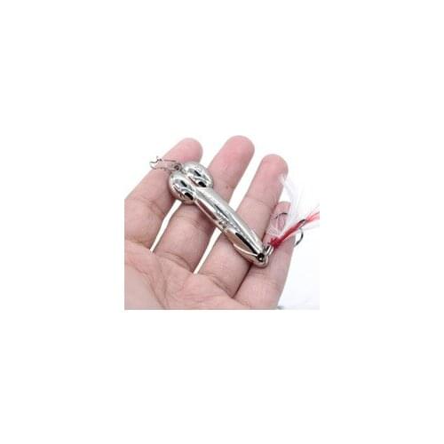 1PCS Mini JJ Fishing Lure Spoon Metal Lures Gold Silver Banana Fish Artificial Bait With Feather Treble Hook Trout Bass Tackle