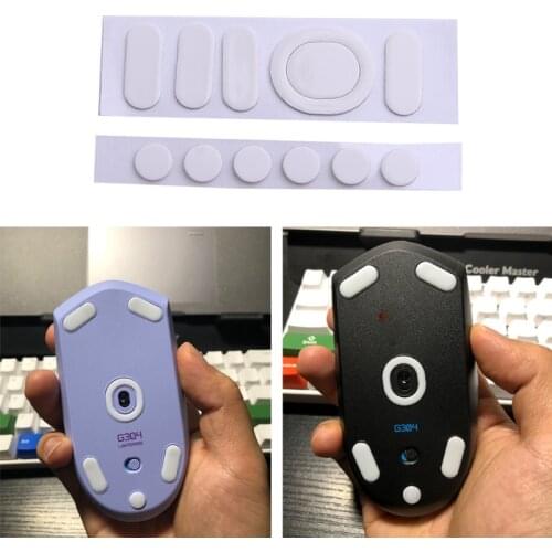 1Pack Professional Mouse Skates Stickers Mouse Feet Pad Glides Curve Edge Replacement for logitech G304 G305 Mouse Au04 21