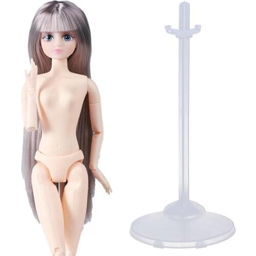 10Pcs Translucence Doll Stands Figure Display Holder High Quality Toy Model Accessories For Doll Kids Accessories 21cm
