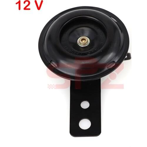 12v universal motorcycle electric horn kit waterproof round horn horn suitable for scooter moped off-road vehicle ATV