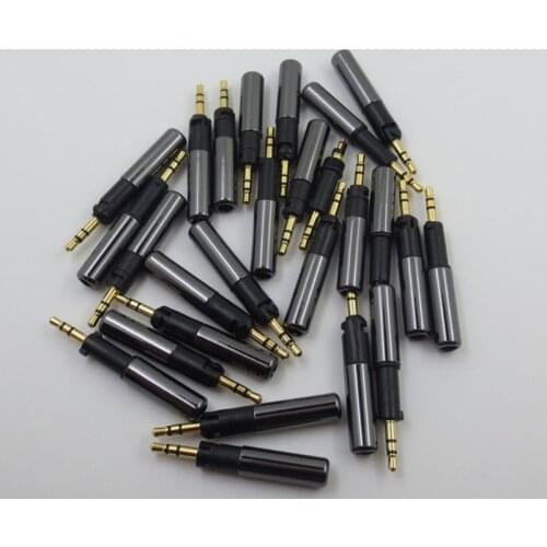 2.5MM Jack Earphone Plug Pin Adapter for Momentum/for Sennheiser HD598/HD518/K450 On-ear Headphones DIY Plug