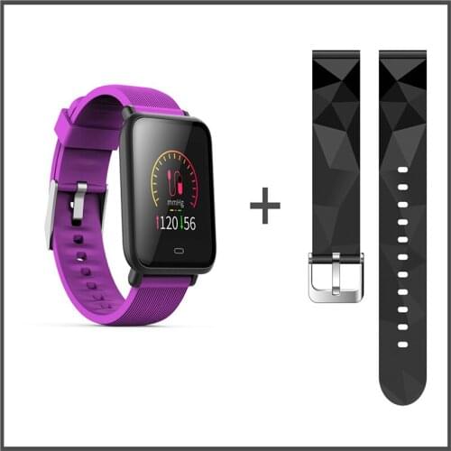 2021 Smart Women Men Watch Waterproof Q9 Fashion Fitness Sleep Tracker Wrist Strap Heart Rate Monitor for Xiaomi