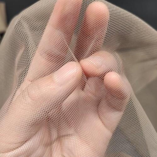 36*50 inch Thinner transparent chinese swiss-frontal-lace net fabric wig closure-net-materials