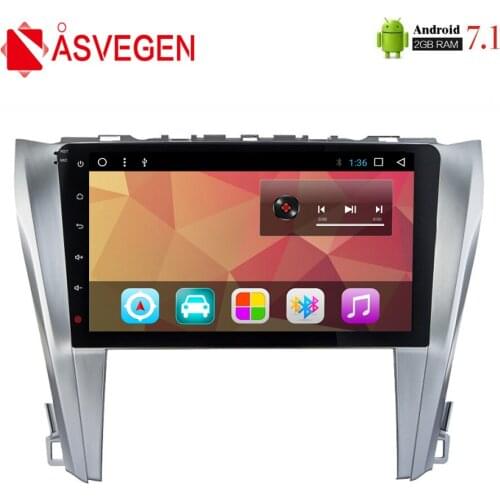 Asvegen Car Auto Radio For Toyota Camry 2016 2017 Android 7.1 Quad Core Car GPS Navigation Stereo Audio Multimedia DVD Player
