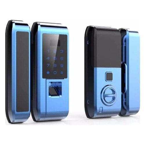 Wireless Remote Control Door Lock Fingerprint/Password/ID Card Access Control Lock