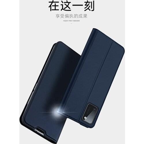 Dux Ducis Skin Touch Pu Leather Case For Samsung Galaxy A81 A91 A41 A31 Luxury Slim Card Slot Wallet Stand Flip Cover Case Bags