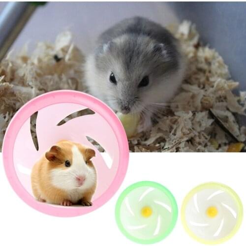 Pet Supplies Toy Hamster Mouse Rat Exercise Toys Plastic Silent Running Spinner Wheel Pet Toy Cage Accessories Toy