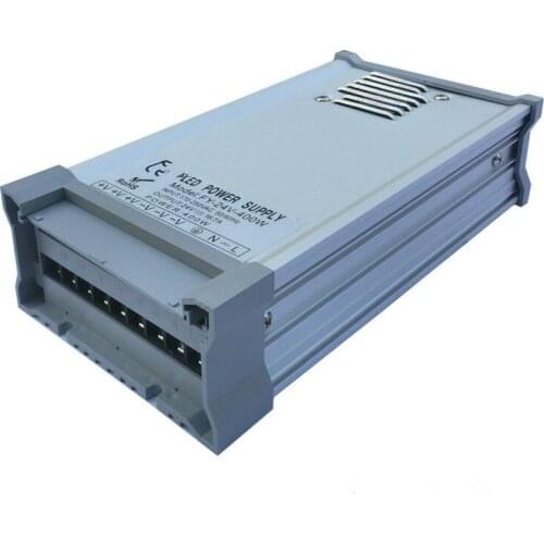 24V/400W rain proof switch mode Power Supply;AC120V or AC230V input;DC24V output