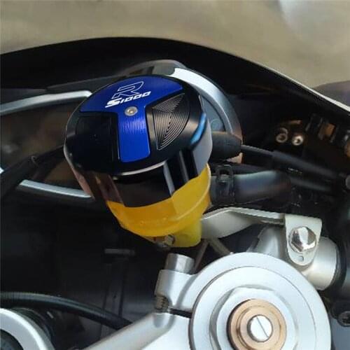CNC Front Brake Fluid Cap Master Cylinder Reservoir Cover For BMW S1000R S 1000R 2014 2015-2021 Motorcycle Accessories