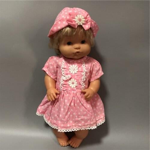 2021 New Pattern Flower Dress Suit Fit 18 Inch American 43cm Baby Doll Clothes Accessories,Girls Toys,Generation