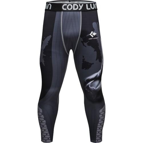 MMA Sports Wear Jiu Jitsu Boxing Pants Digital Printed Gym Leggings Sports Wear For Men