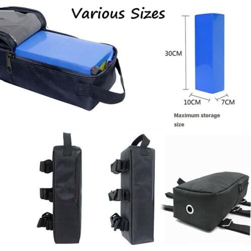 Electric Scooter Bag Lithium Battery Bag Rear ebike Lithuim PVC Battery Front Rear Bag Bicycle Accessories for MTB Bike Bag