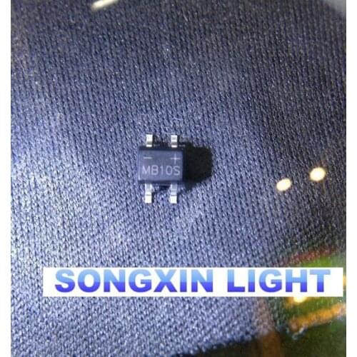 XIASONGXIN LIGHT rectifier bridge MB10S MBS SOP4 1000V 1A 1000pcs