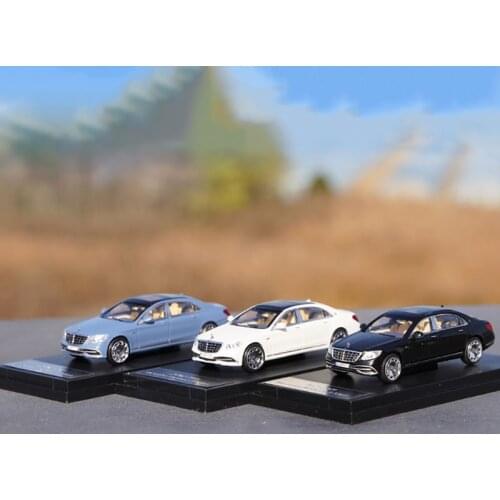 1:64 Scale Metal S-CLASS S Class S600 Car Model Alloy Simulation Vehicle Model Die-cast Toys for Collection Gift Collectible