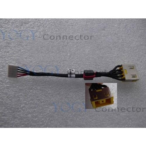 1pcs Laptop Power dc jack with cable fit for LENOVO Erazer Z501 Z505 series dc socket port