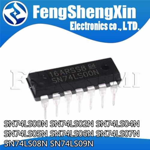 10pcs/lot HD74LS00P DIP-14 SN74LS00N 74LS00 IC