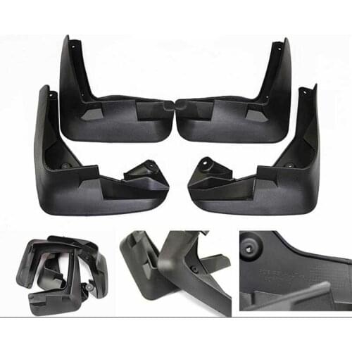 4pcs Premium Auto Front&Rear Heavy Duty Molded Flares Splash Mud Flaps Guards Fenders For Renault Latitude 2011-2016