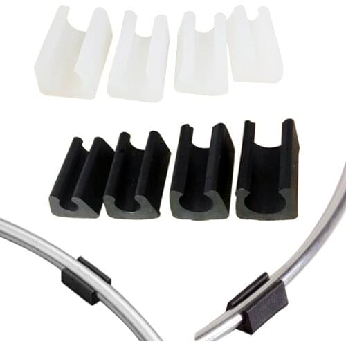 40PCS U shape plastic foot cover for office chair steel pipe plastic clip Buckle pipe clamp Stainless Steel Pipe Clamp