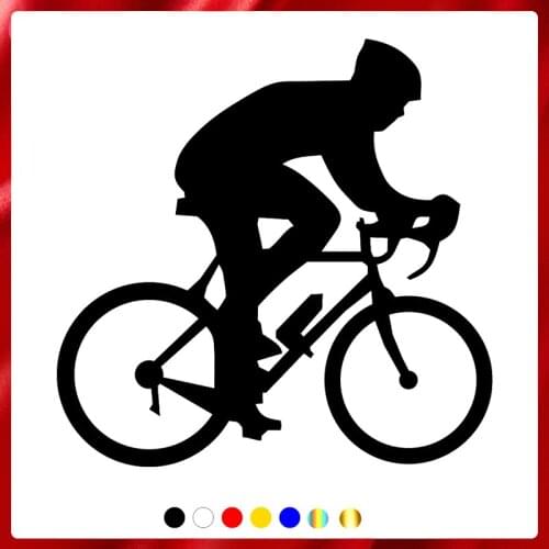 40527# Die-Cut Vinyl Decal 'Velo1' Car Sticker Waterproof Auto Decors on Car Body Bumper Rear Window