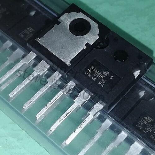 5 pcs/lote STW70N60DM2 70N60DM2 STW70N60M2 70N60M2 MOSFET TO-247 Transistor original nuevo 70A600V