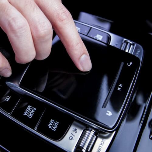 For Mercedes Benz E Class W213 C Class W205 CLA W177 W247 Accessories Center Console Multimedia Mouse Button TPU Protector Film