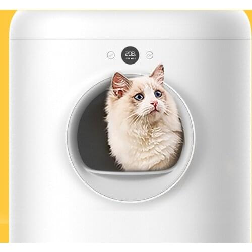 PETKIT Intelligent Cat Litter Box Self Cleaning Semi-Closed Shoveling Machine Antisplash Automatic Pet Toilet Cat Litter Tray