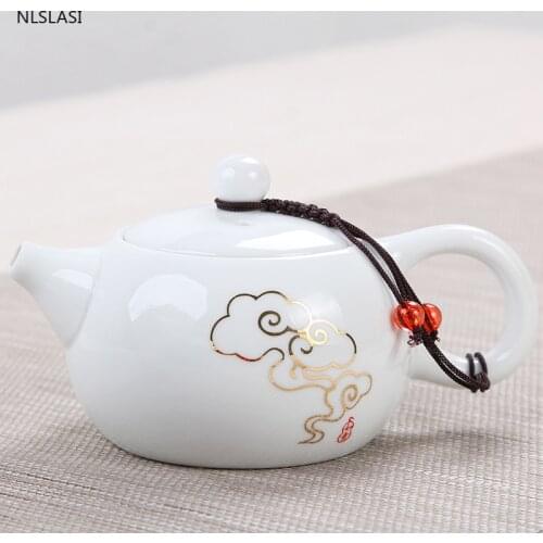 Jingdezhen Ceramics Teapots handmade Tea set beauty kettle household Drinkware filter Porcelain Tea pot Teaware 180ml