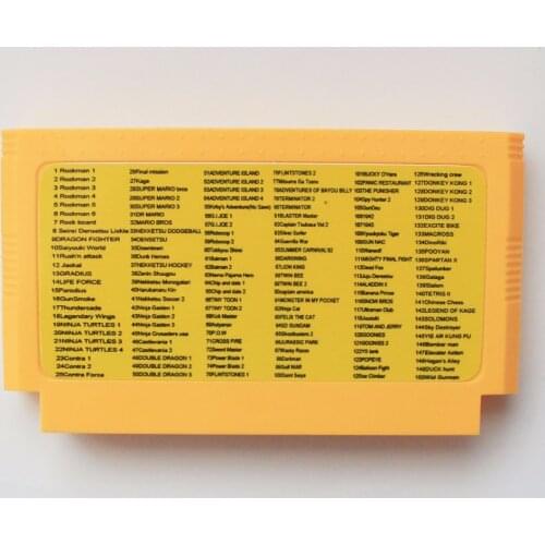 Hot Promotion Top Quality Game Cartridge 60 Pins 8 Bit Game Card - 150 in 1