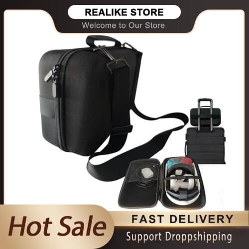 Storage Box For Oculus Quest2 VR VR Storage Bag Headset Travel Carrying Protective Case Portable Travel Case VR Accessories Hot
