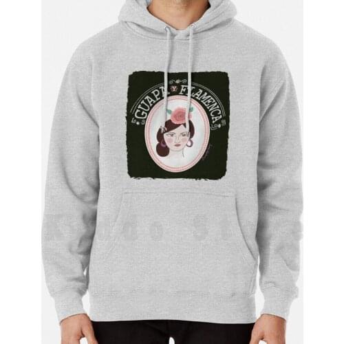 Pretty And Flamenco By Amapolas Moras hoodie long sleeve Beautiful Flamenco Flamenco Dancer Gypsy Spanish