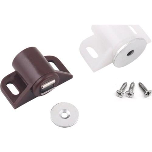 20pcs/lot Magnetic Door Catch Latch Cabinet Furniture Shutter Magnetic Catch Closer for Cupboards Drawers Close