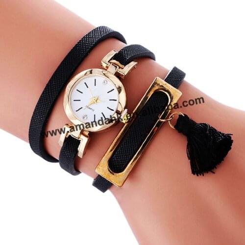 Fashion Casual Women Wrist Watch Hot Sale Lady Bracelet Watch Cretive Women Tassels Long Watches 918759