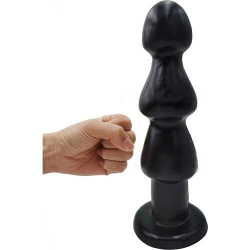 Huge Silicone Anal Beads Vagina Butt Plug G-Spot Prostate Massage Stimulation Anal Plug Dildo Erotic Sex Toys Women Men