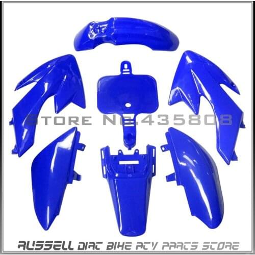 PLASTIC FAIRING FOR HONDA CRF XR 50 CRF50 125 SSR SDG 107 PIT BIKE FENDER