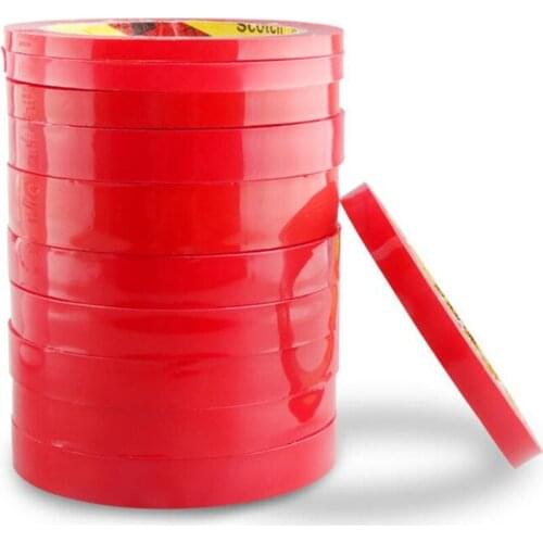 6mm-20mm Clear Double Sided Acrylic Adhesive Tape Strong PET Tape Transparent No Trace Car Auto Decals Decoration