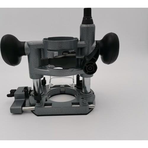 Hand-Held Removable Plunge Router Base for Home Milling Cutter Machine with Wood Cutter Tool Set