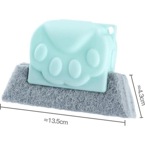 Cleaning Brush Wide Application Anti-slip Handle PP Window Groove Strong Desmearing Home Frame Anti-slip Handle Wash Brushes