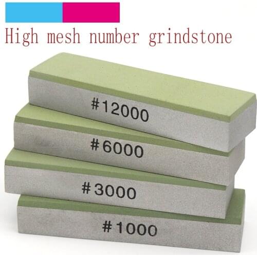 1pcs 70mm Diamond/Resin Knife Sharpener 1000/3000/6000/12000 Grit Stones Whetstone Fixed Angle Kitchen Knife Abrasive Tool