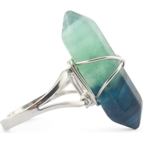 YWG Stone Women's Silver Rings