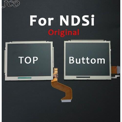 JCD Replacement Parts Top Bottom Upper Lower Bottom LCD Screen Display For Nintend DSi for NDSi