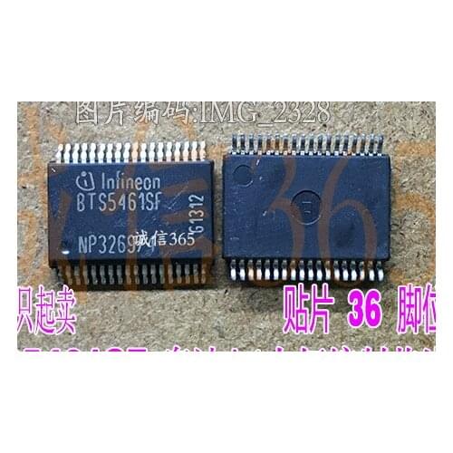 2pcs BTS5461SF for Audi A4 headlight control chip for car ECU board