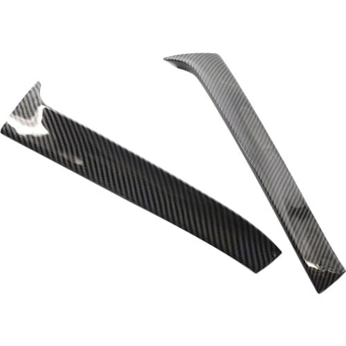 2Pcs Rear Window Spoiler Wing Custom Parts for VW Golf 7 R Variant Wagen Carbon