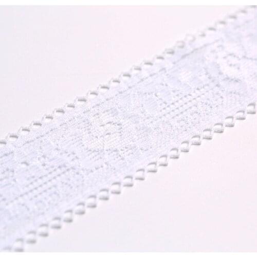 5 Yards Mesh Lace Trim Webbing Materials DIY Patchwork Fabric For Clothing Dress Underwear Bra Decoration Accessories