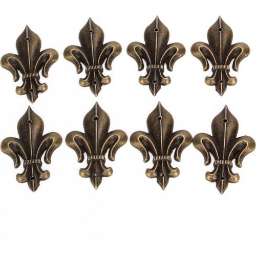 8pcs 54x33mm Vintage Shelf Edge Cover Shield Corner Protector Desk