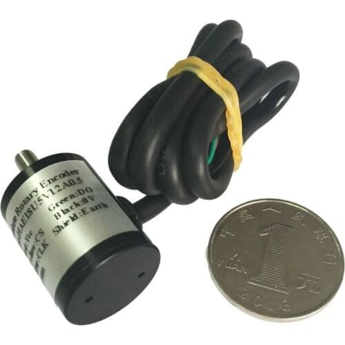 CALT 14 bit 12 bit Mini Magnetic Hall Effect Angle Encoder HAE18 SSI Absolute Rotary Encoder
