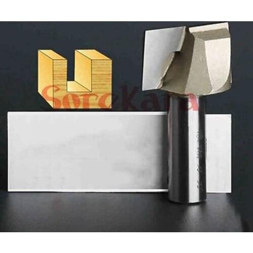 1/2"*1-1/4" Woodworking Tool Bottom Cleaning Router Bit Milling Cutter CNC Carving Tools For Woodworking